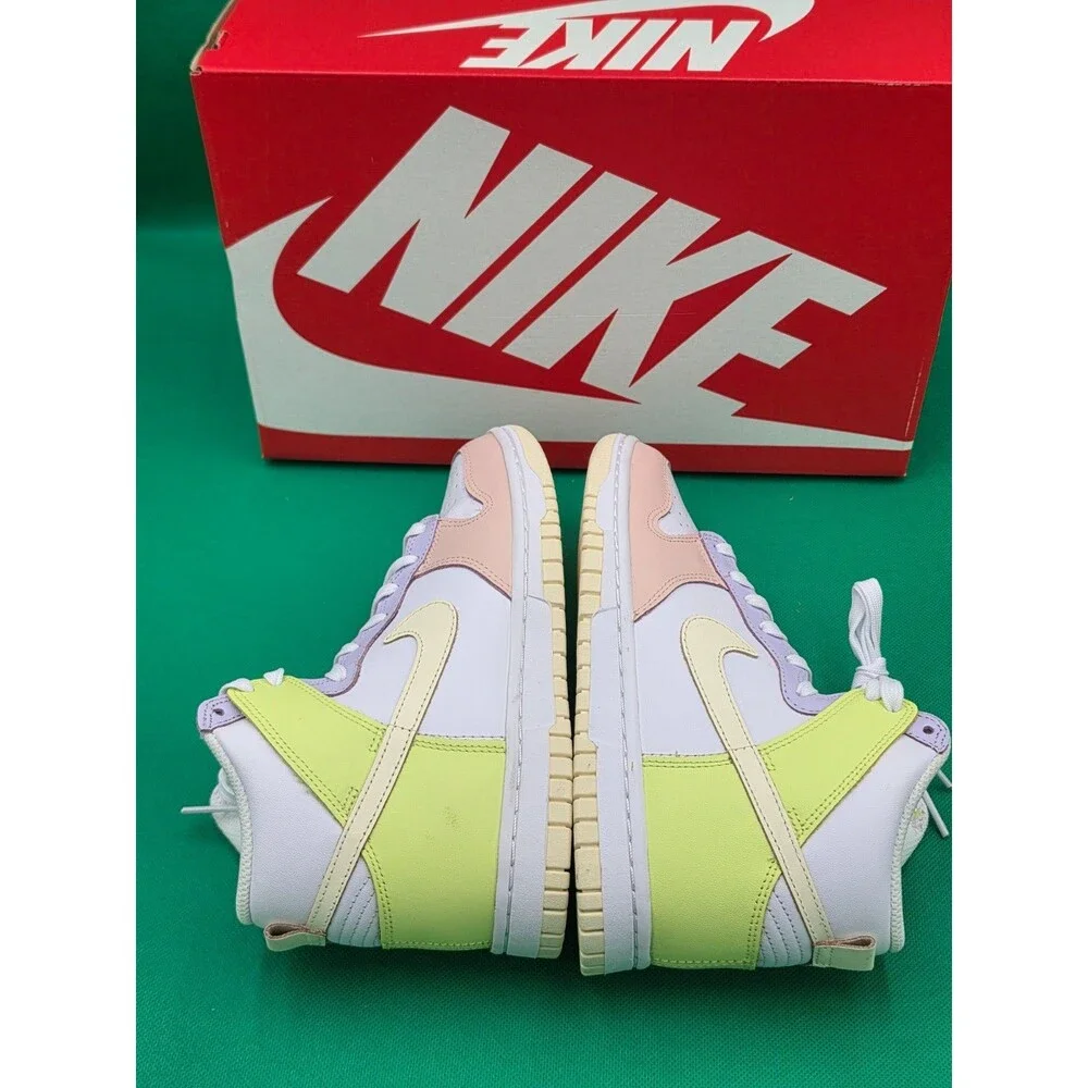 Nike Dunk High Cashmere Lemon Twist Women’s 5.5 Youth 4 DD1869 108 NIB
